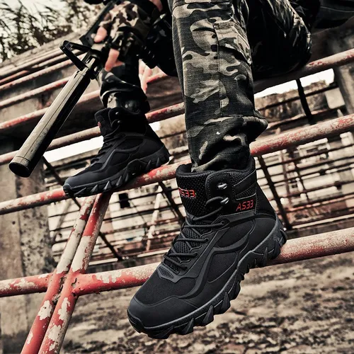 Botas Tacticas Hombres Botas Militares Zapatos Senderismo