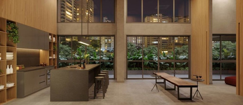 Imagem 9 de 15 de Apartamento Studio 27m² Nos Jardins Para Moradia Ou Investimento. - Sf33123