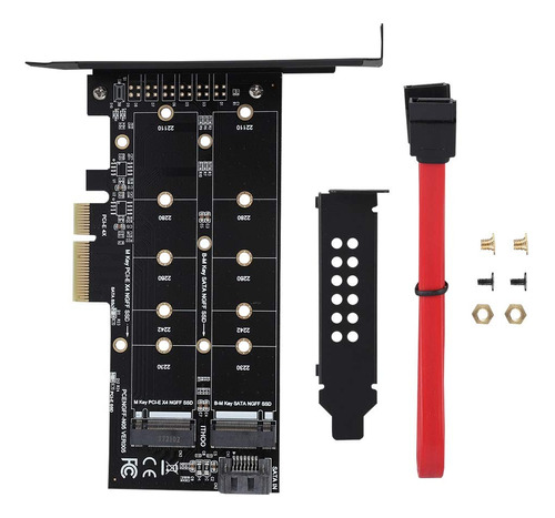 Tarjeta Adaptadora Pci Pci-e 4x M.2 Nvme Ssd Ngff Win7 Win8