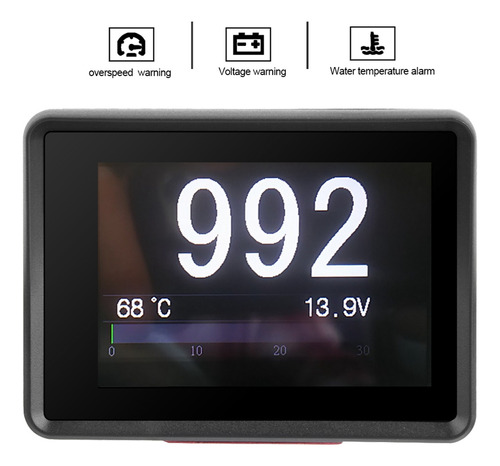 Medidor Multi Función Coche Obd Digital Temperatura Voltaje