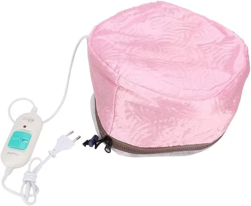 Gorra Termica Aislante Peluqueria Baño Crema Botox Capilar Color Rosa
