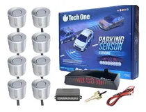 Comprar Sensor Estacionamento Ré Frente 8 Sensores Display Led Som Cor Prata