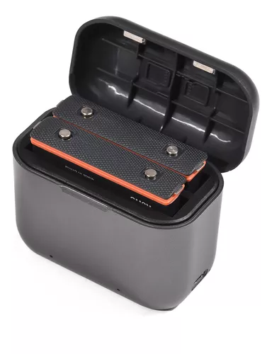  Paquete de 2 baterías para cámara Insta360 X3, estación de  cargador de batería de 3 canales para Insta 360 X3 : Electrónica