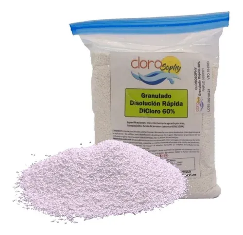 comprar Cloro Granulado Disolución Rápida 5kg Shock Envío Gratis