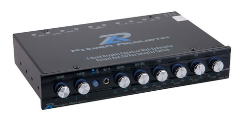 Preamplificador Ecualizador 4 Bandas Power Acoustik Pwm-16