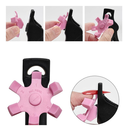 2 De Uñas Profesional Diy Portátil Presenta Herramientas