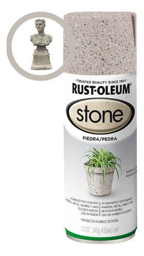 Spray Marrom Claro Efeito Pedra - Para Objetos Decorativos,