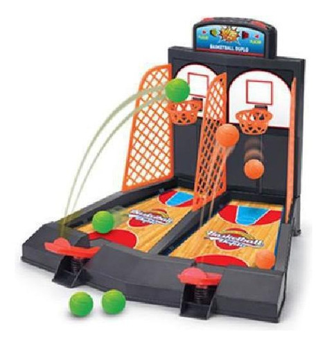Jogo Basquete Infantil Duplo Mini Cesta Com Placar
