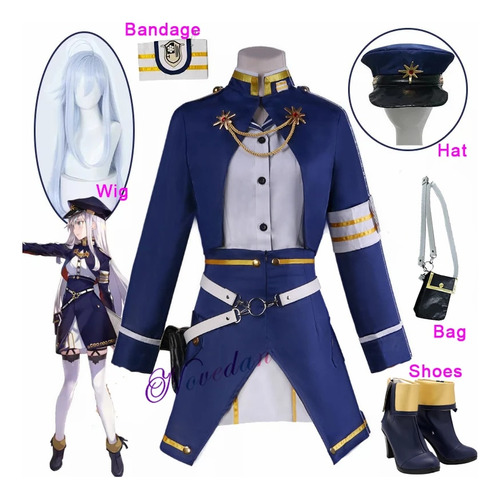 Anime 86 Eighty Six Lena Vladilena Milize Cosplay Costume Bl
