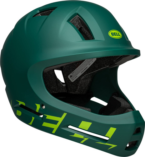 Bell Drop Youth Bmx Bike And Skate Casco, Verde