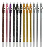 Comprar Pack X12 Delineadores Lapiz Con Glitter Pink 21 