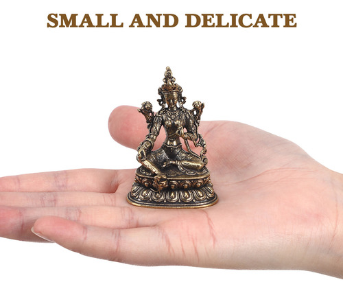 Estatua Retro De Buda Maitreya Escultura De Buda Tara Única