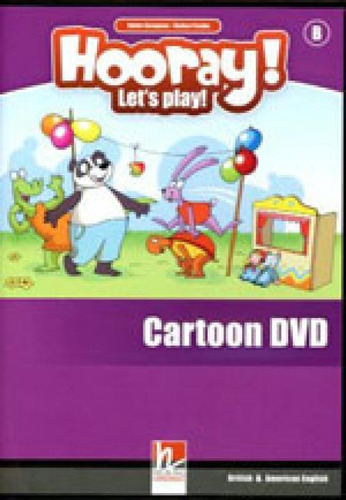 Hooray! Let's Play! Cartoon Dvd - Level B - American And Bri, De Puchta, Herbert. Editora Helbling Languages ***, Capa Mole Em Inglês