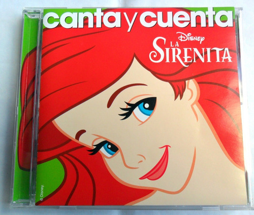 La Sirenita * Canta Y Cuenta * Disney Cd 