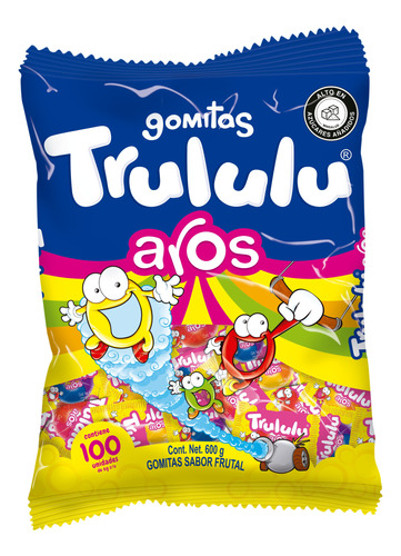 Gomitas Trululu Aros X 100 Und