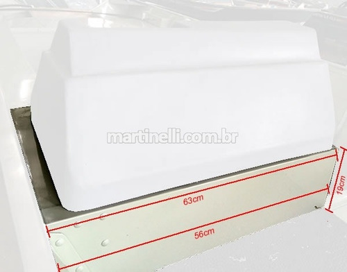 Imagem 2 de 2 de Kit Lancha Painel + Base De Alumínio Para Fixação