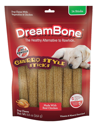 Dreambone, Palitos Estilo Churro, 14 Unidades,8.8 Oz