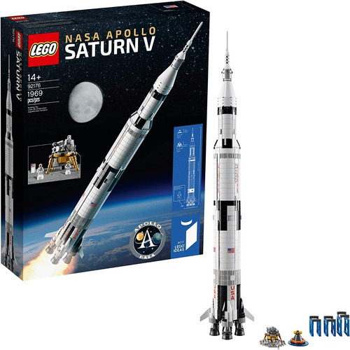 Lego Ideas Nasa Apollo Saturn V 92176 Modelo De Cohete Espac