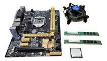 Comprar Kit Placa Mãe Asus H81-c + Intel Core I3 + 8gb Ddr3 + Cooler