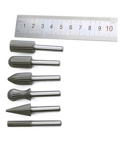 6pieces Rotary Burr Set Talla De Madera Tallar Archivo Rasp
