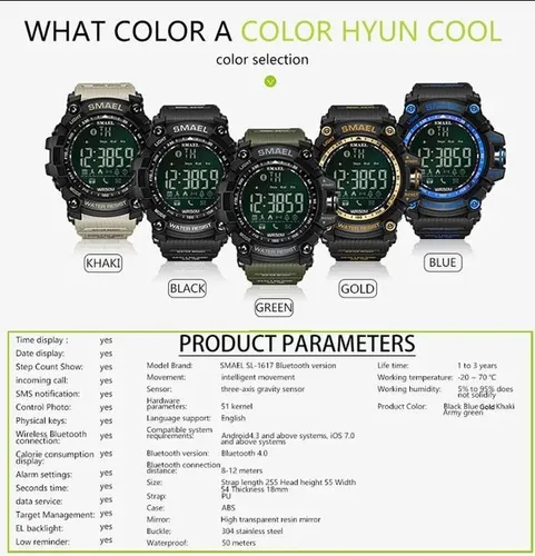 Relojes smael colombia hotsell