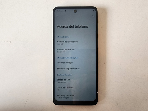 Imagen 8 de 8 de Motorola Moto G22 128 Gb Con Cable Y Caja - Leer Detalle