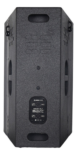 Bafle Pasivo Tiro Largo Wrx24fly Eurosound 2x12 Color Negro