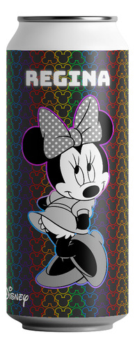 Termo Lata Personalizado 500ml. Minnie Rainbow
