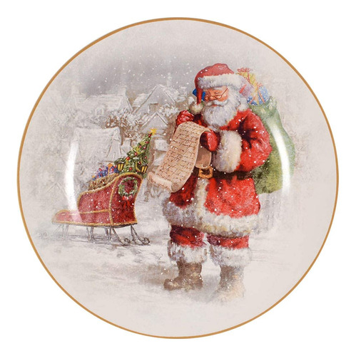 Pottery Barn China Nostalgico Santa Navidad Nostalgica Lista