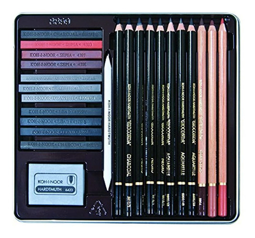 Koh-i-noor Polycolor Dibujo Lápiz Set5 Variado