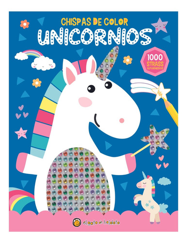 Unicornios - Chispas De Color - 1000 Strass Autoadhesivos