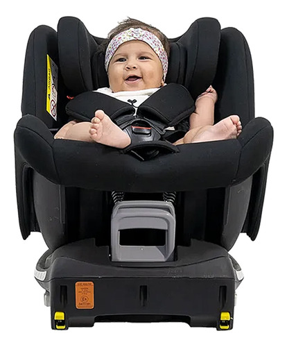 Cadeira Carro 360 Isofix Only One+ Asphalt 0-36kg Abc Design