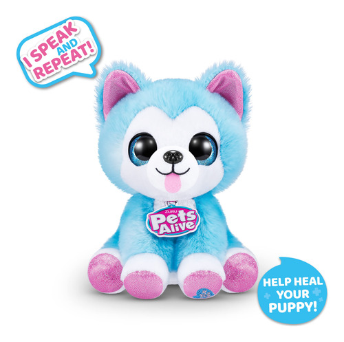 Peluche Pets Alive Zuru S3 Puppy Rescue Perrito Interactivo Color