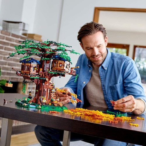 Kit De Armado Lego Ideas 21318, Casa Del Árbol , 3036 Piezas