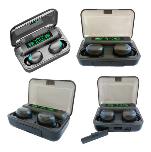 Imagen 7 de 8 de Auriculares Inalámbricos Bluetooth Solarmax F9-5 Negro