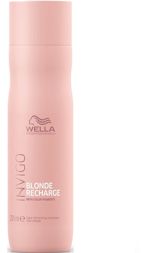 Shampoo Para Cabello Rubio Wella Invigo Blonde Recharge