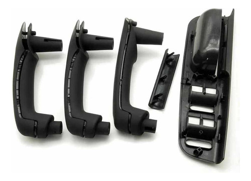 Kit Asideros Jetta Mk4 Clasico Golf Negros 4 Pts