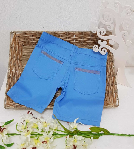 Bermudas, Jean, Gabardina Niños, Ropa Verano