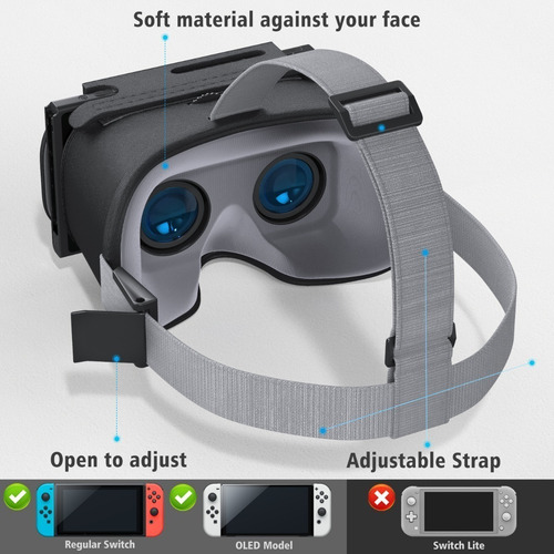 Imagen 5 de 9 de Gafas Oivo Vr Para Nintendo Switch Labo Juego