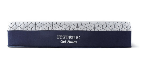 Colchón Restonic Gel Foam - Individual Mci Color Azul