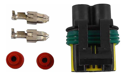 Conector Elétrico 2 Vias Ete6728 Eletroventilador - Cód.6743