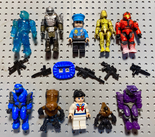 Megabloks Mega Construx Halo Lote Mixto. (46) (Usado)