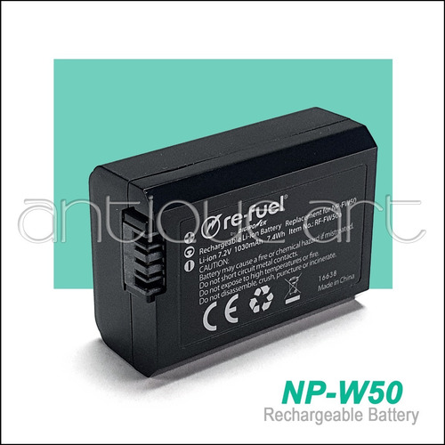 A64 Bateria Np-fw50 Camaras Sony A7 A6500 A6000 Nex5 Nex3
