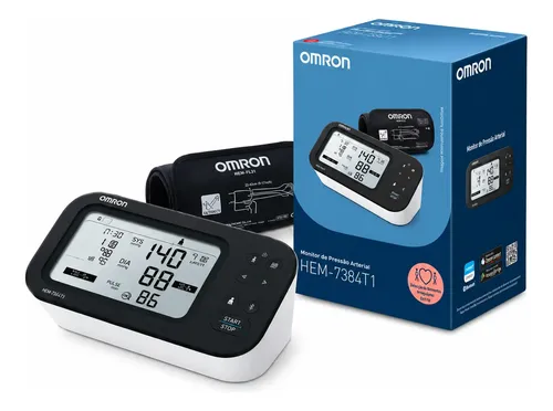 Monitor De Pressao Digital Bluetooth Arterial De Braco Omron