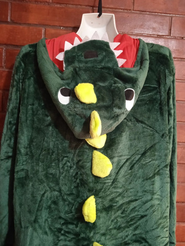 Pijama De Dinosaurio En Talla M Y L