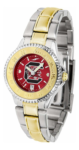 Reloj Mujer Suntime St-co3-scg- Cuarzo Pulso En Acero