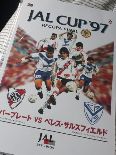 Poster Recopa Sudamericana 97 Vélez - River