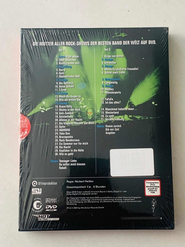 Die Ärzte. Die Band, Die Sie Pferd Nannten. Dvd (Usado)