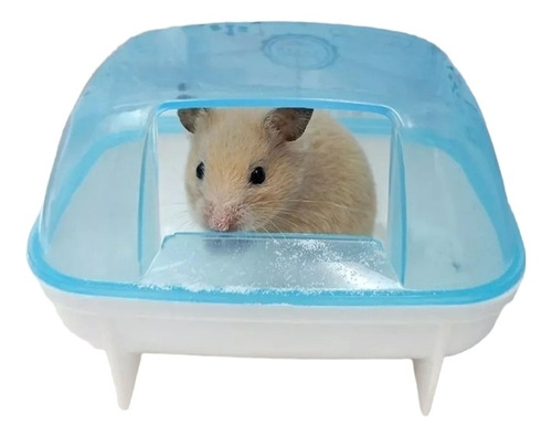 Baño Toilete Bañadera Hamster  Topito Ruso Jerbo Casita