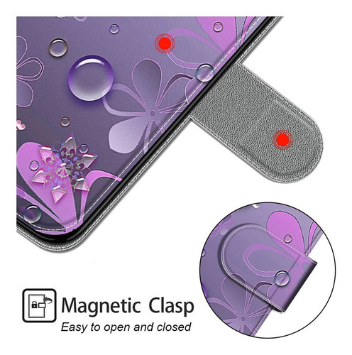 Funda De Piel Sintética Con Tapa For Nokia 1.4